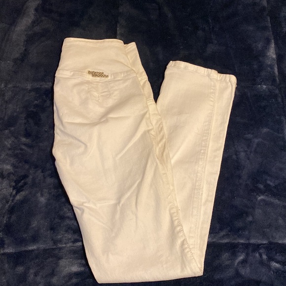 White Denim Pants - Picture 9 of 10